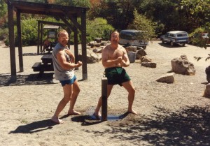 Hillbillies embrace the healthy outdoor life with gusto!